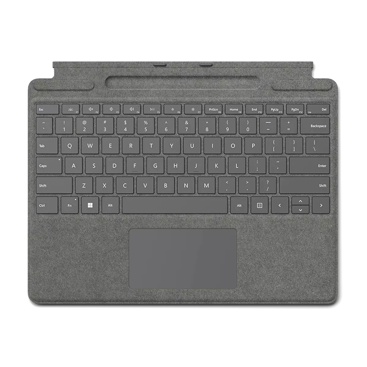 Microsoft® Signature Type Cover Eng Platinum (For Surface Pro 9