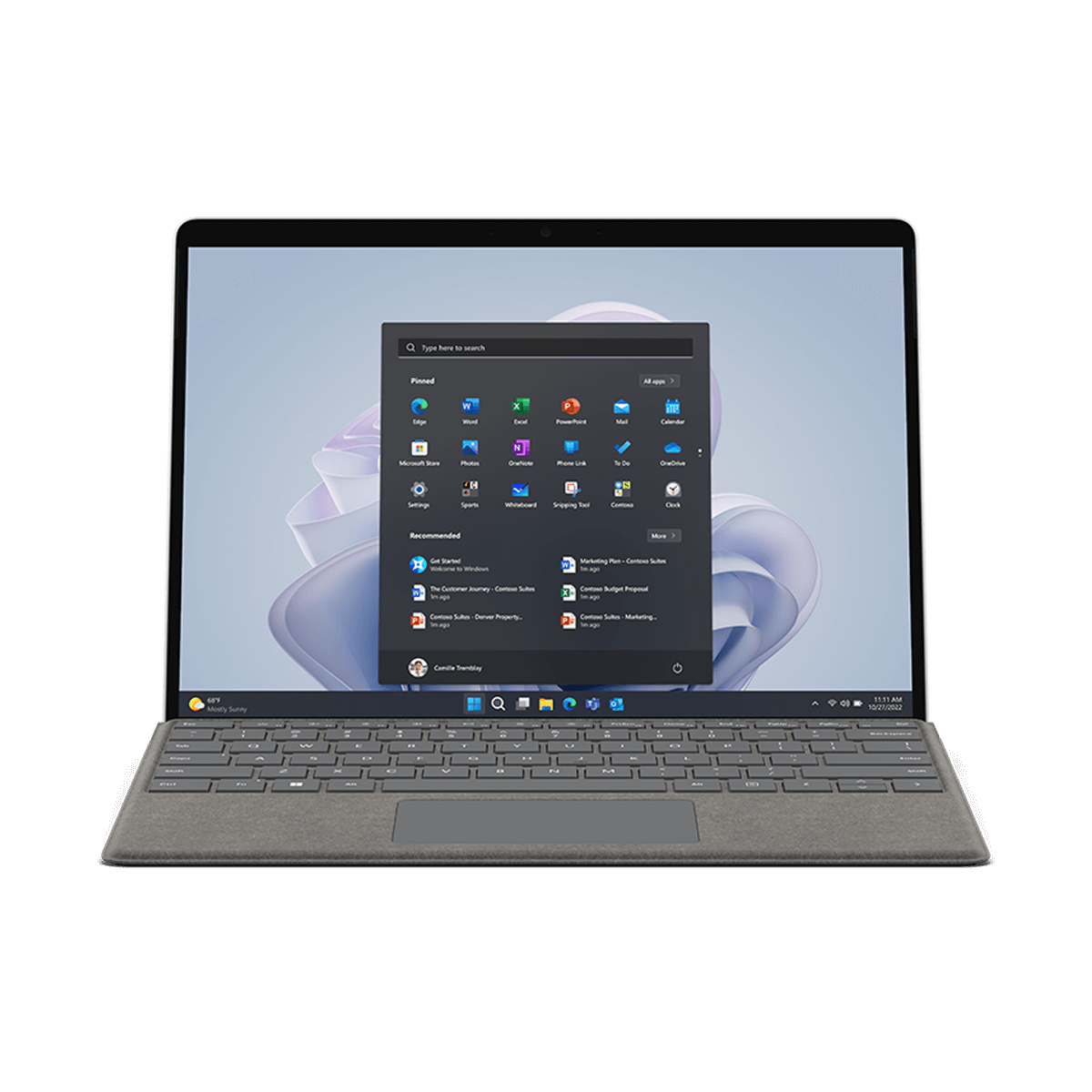 Surface Pro 9 i5/8GB/256GB Win11 Pro Platinum - Microsoft Business